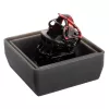 ZOMOPLUS Aluminium Keycap beflecktes Folterwerkzeug - czarny/czerwony