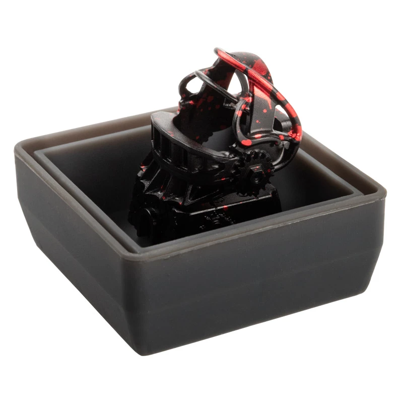 ZOMOPLUS Aluminium Keycap beflecktes Folterwerkzeug - czarny/czerwony