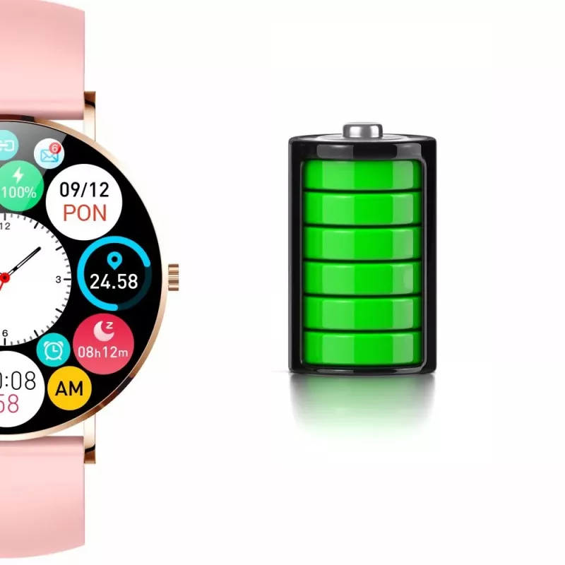 Smartwatch Manta SWU501PK różowy