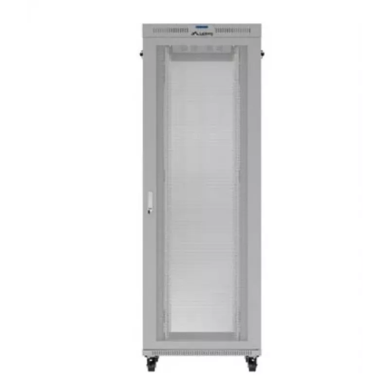 Szafa rack 19 cali LANBERG FF01-8047-23SL 47U 800x1200 mm szara drzwi perforowane