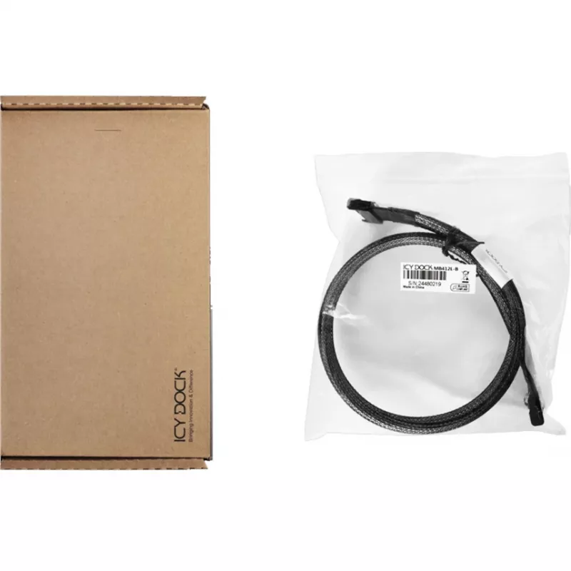 adapter kablowy ICY DOCK MCIO 8i SFF-TA-1016 do MCIO 8i SFF-TA-1016 (MB412L-B)