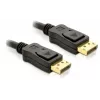 Kabel DisplayPort DeLOCK 82423 1 m męski na męski czarny