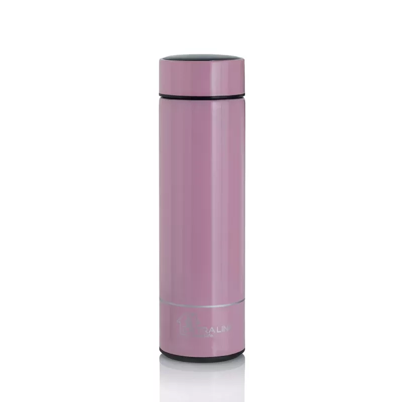 Extralink Smart Travel Mug Pink, LED Display Thermos