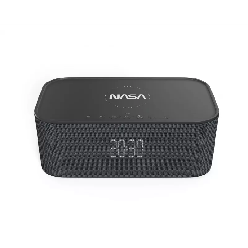 NASA SPC800 Głośnik Bluetooth / Budzik / Ładowarka bezprzewodowa