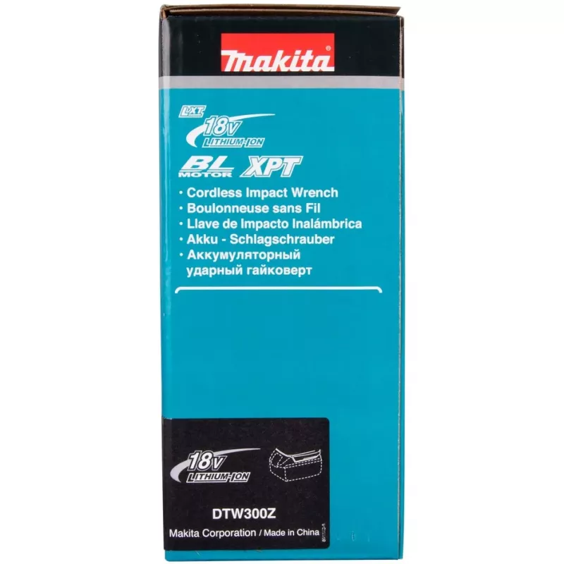Wkrętarka udarowa Makita DTW300Z 3200 RPM Czarno-niebieska