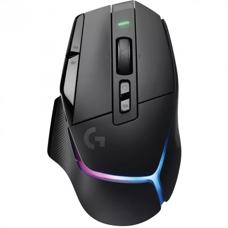 Logitech G G502 X PLUS - Maus - optisch - 11 Tasten - kabellos - 2.4 GHz - USB Logitech LIGHTSPEED Empfänger - Schwarz