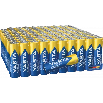 Bateria Varta Longlife Power LR06 (AA/Mignon) — 100 sztuk