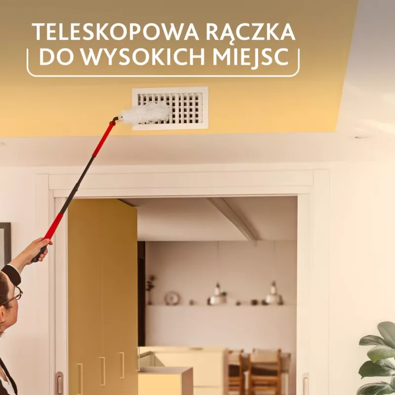 Szufelka Vileda z długim uchwytem + 1 zapas Flex&Catch