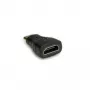Adapter Value HDMI - HDMI Mini - BU/ST - Czarny - Wtyk HDMI Mini - Złącze HDMI typu A - Gniazdo HDMI (12.99.3152)