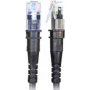 Patchsee TP-6A-U/13 Ethernet kabel krosowy Czarny