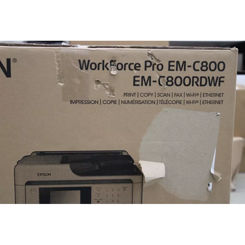 SALE OUT. Epson WorkForce Pro EM-C800RDWF | Atramentowa | Kolorowa | 4-w-1 | A4 | Wi-Fi | USZKODZONE OPAKOWANIE