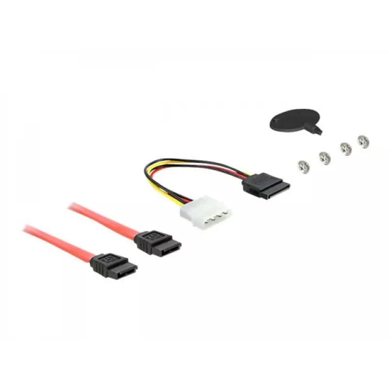DeLOCK 5,25 Mobilna kieszeń na 1 x 2,5 + 1 x 3,5 SATA HDD + 2 x porty USB3.0 - mobilna kieszeń na dysk - 6,4 cm, 8,9 cm (2.5, 8,90cm (3.5)) (47209)