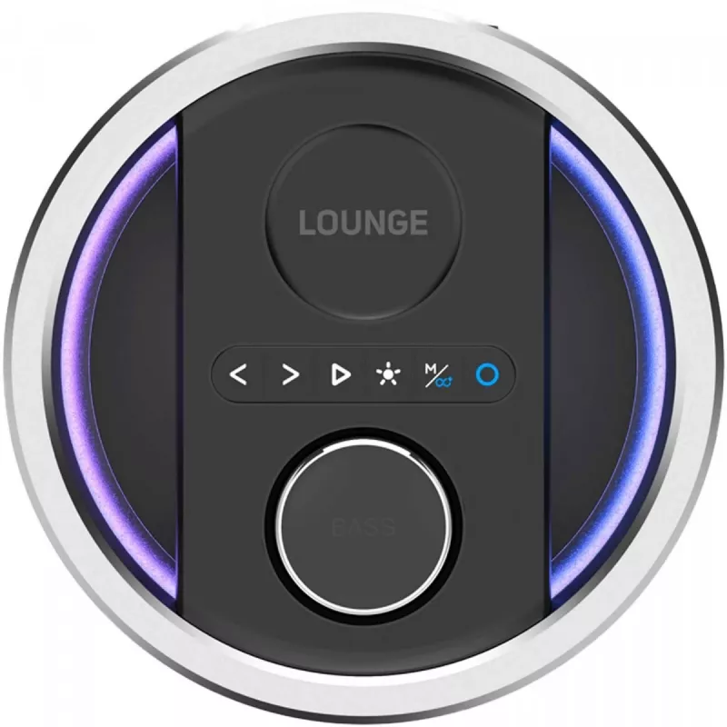 Przenośny głośnik Bluetooth SENCOR Resonex Lounge 130W, wodoodporny IPX7, TWS, oświetlenie LED
