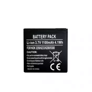Bateria extra digital BP-6M do Nokii 3250 6280 9300, 3,7 V 1200 mAh