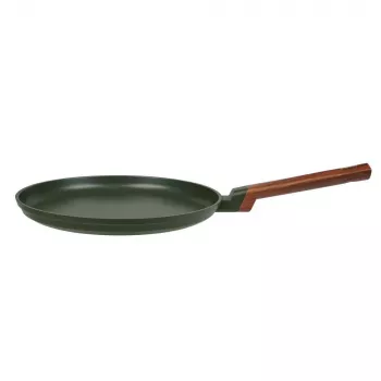 Płaska patelnia do naleśników RESTO 93712 — średnica 28 cm, wysokość 2,7 cm