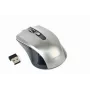 Mysz bezprzewodowa GEMBIRD MUSW-4B-04-BG — praworęczna, optyczna 1600 DPI, 4 przyciski, RF Wireless, czarno-szara