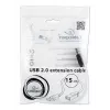 KABEL USB2 PRZEDŁUŻACZ AM-AF/CCP-USB2-AMAF-0.15M GEMBIRD