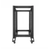 Lanberg Open Rack 19 18u 600x800 Czarny Lanberg