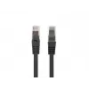 Kabel sieciowy LANBERG PCU6-10CU-1000-BK Cat6 U/UTP RJ-45 10 m czarny