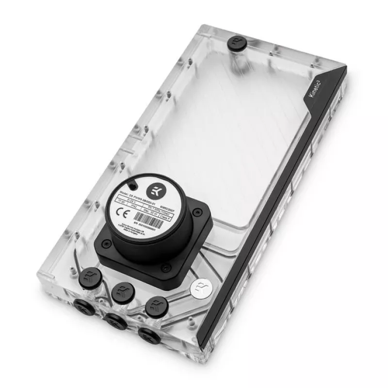 EK Water Blocks EK-Quantum Kinetic3 FLT D5 PWM zbiornik wyrównawczy z pompą - 280mm, D-RGB, akryl