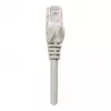Kabel krosowy sieciowy Intellinet, Cat6, 2 m, szary, CCA, U/UTP, PVC, RJ45, pozłacane styki, bez zaczepów, z osłonką, dożywotnia gwarancja