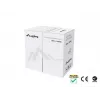 Kabel sieciowy LANBERG Cat5e U/UTP LCU5-12CU-0305-BK, miedź 24 AWG, 305 m, czarny