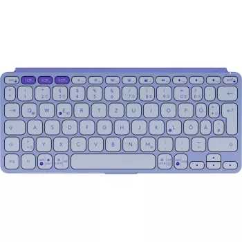 Logitech Keys-To-Go 2, Flieder, Bluetooth, German, 920-012966