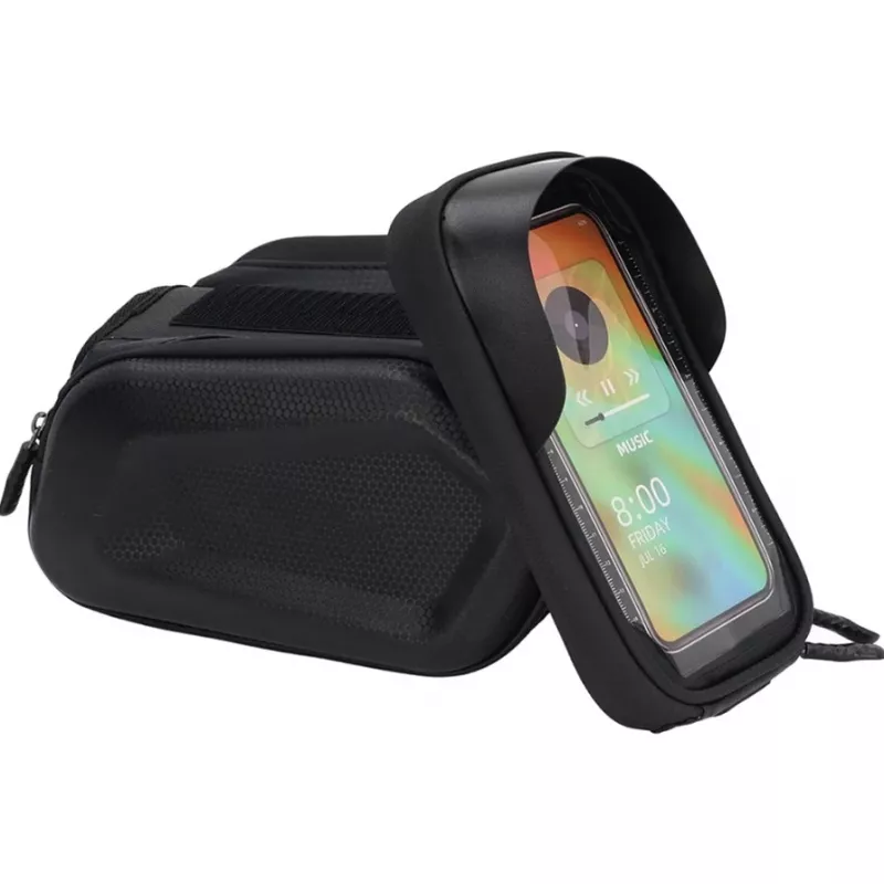 Extralink Torba rowerowa, wodoodporna torba na ramę z etui na telefon