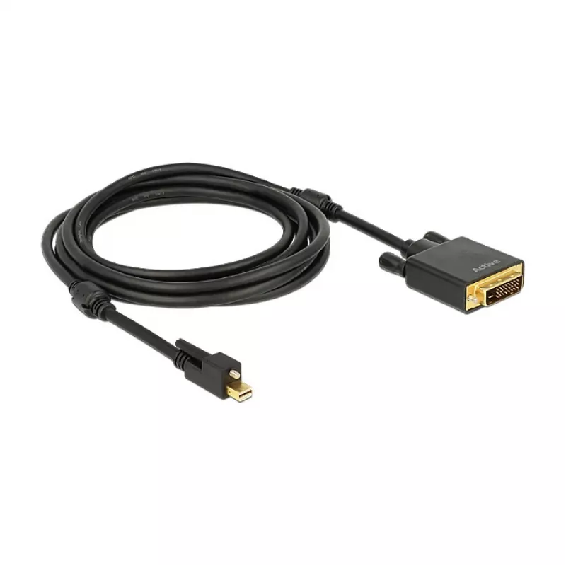 Przejściówka wideo DeLOCK 83727 Mini DisplayPort na DVI-D 3m