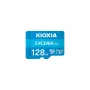 Karta MicroSDXC Kioxia EXCERIA G3 128 GB UHS-I U3 V30 — 160/50 MB/s, Class 10, niebieska