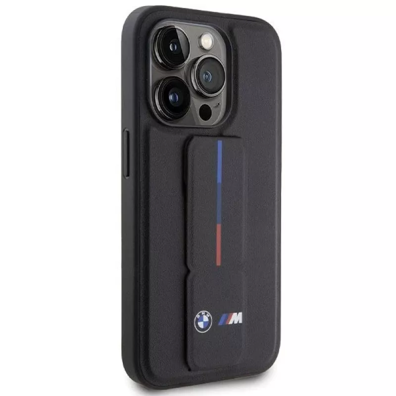 BMW | BMHCP15X22GSLK | Tylna obudowa | Apple | iPhone 15 Pro Max | TPU, PC, Ekoskóra | Czarny