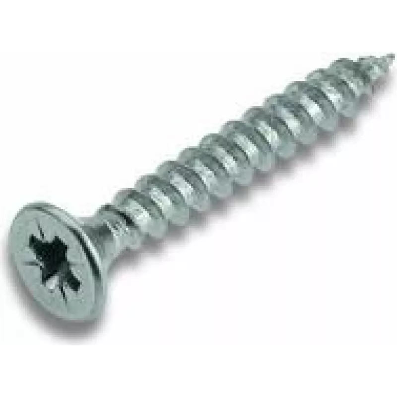 Wkręt cimco 190043 — metal ocynkowany, długość 50 mm, średnica gwintu 4,5 mm, do płyt pilśniowych, 1 szt.