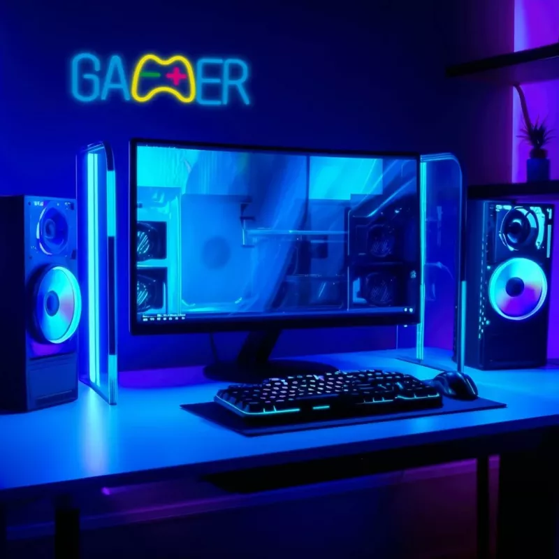 Neon LED MANTA SNL62MT GAMER RGB Color Changing — pasek gamingowy RGB