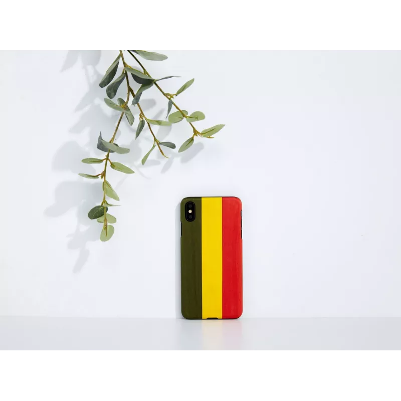 Etui na smartfona man and wood do iPhone XS Max – model Reggae, czarne