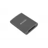 Czytnik kart Transcend RDE2 USB 3.2 Gen 2 Type-C Szary