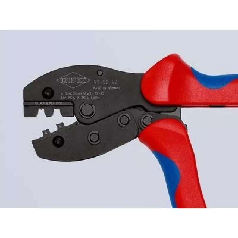 KNIPEX PreciForce szczypce do zaciskania f. MC4 / EVO2