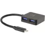 Renkforce RF-3754006 Hub interfejsu USB 3.2 Gen 1 (3.1 Gen 1) Typ-A 5000 Mbit/s Czarny (RF-3754006)
