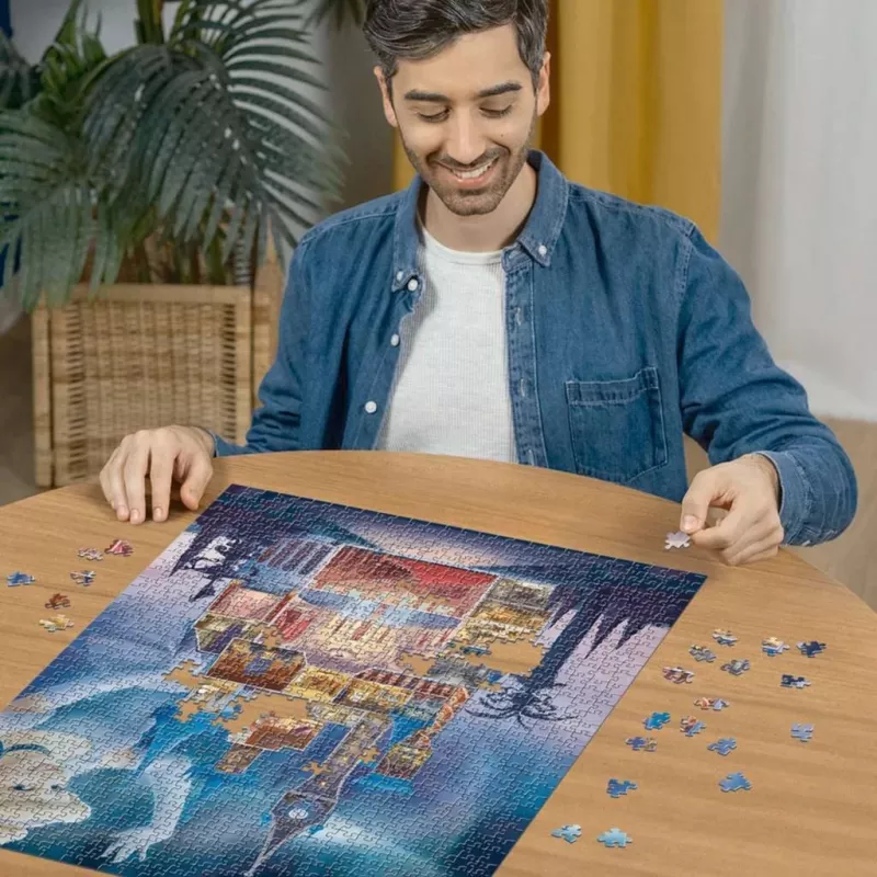 Puzzle Disney Castle Collection: Kopciuszek (1000 elementów)