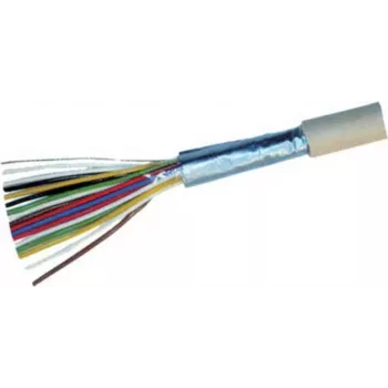 Kabel telefoniczny S/CONN 76880-50 50 m Szary