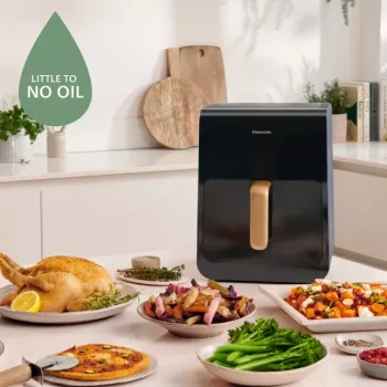 Frytkownica beztłuszczowa Panasonic NF-CC600 6 L 1450 W Czarna
