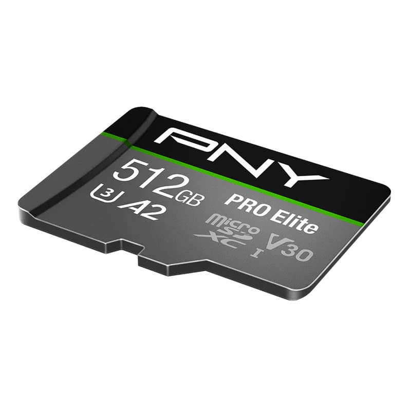 Pamięć Flash PNY 512 GB microSDXC Class 10 P-SDUX512U3100PRO-GE