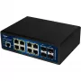 Przemysłowy przełącznik PoE ALLNET ALL-SGI8112PMJ 8+4 portów