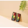 Etui ochronne iKins do Samsung Galaxy Note 20 z wzorem czerwonego kota i ryb
