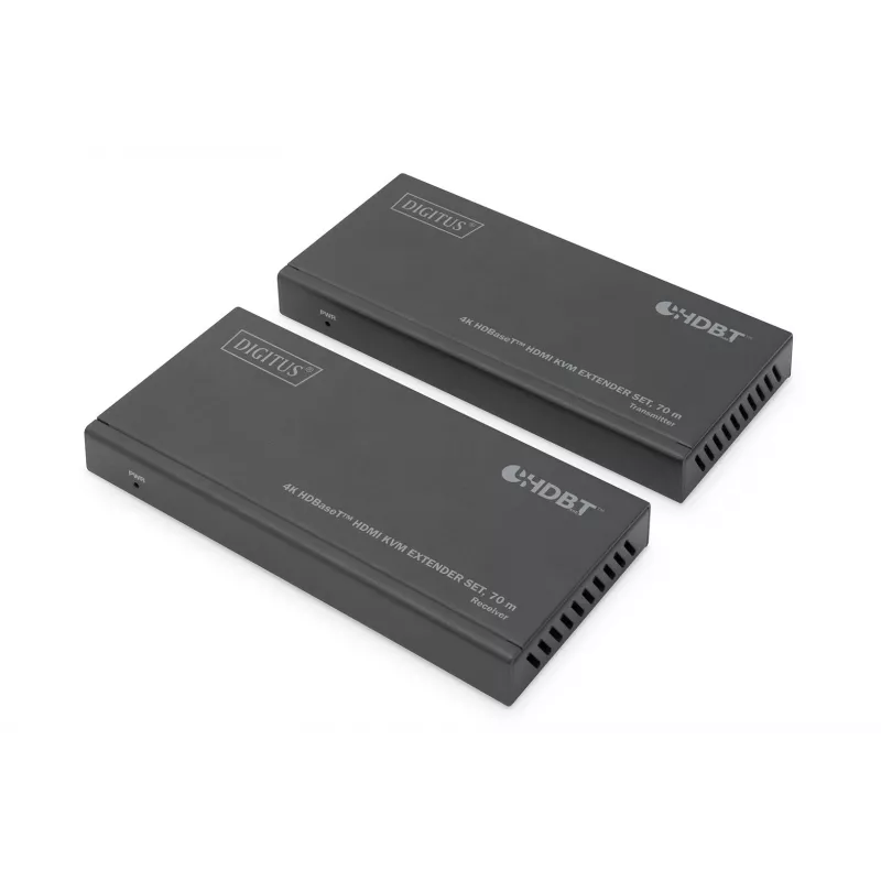 Zestaw przedłużacza KVM Digitus 4K HDBaseT HDMI 70 m Przewodowy