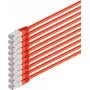 Kabel sieciowy ShiverPeaks 75711-H0.25R-SET10 CAT6 S/FTP PIMF, 10-pack