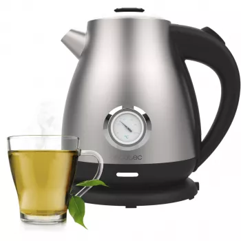 Cecotec Thermosense 620 Retro Steel Czajnik Elektryczny 1,7 L 2200 W Stal Nierdzewna
