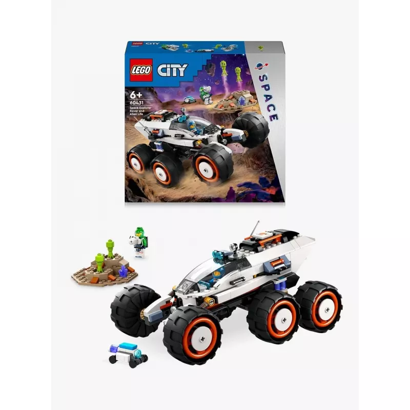Lego City 60431 Łazik Kosmiczny i Życie Pozaziemskie