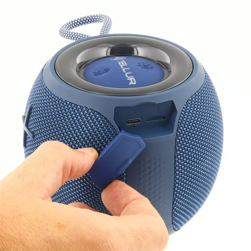 Głośnik przenośny Tellur Mirage Bluetooth Speaker 12W niebieski