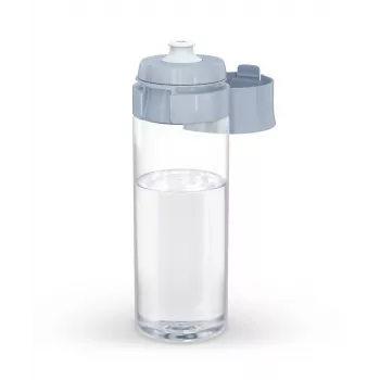 Butelka filtrująca BRITA Vital Pastel niebieski 600 ml z 2 filtrami MicroDisc, wolna od BPA, można myć w zmywarce