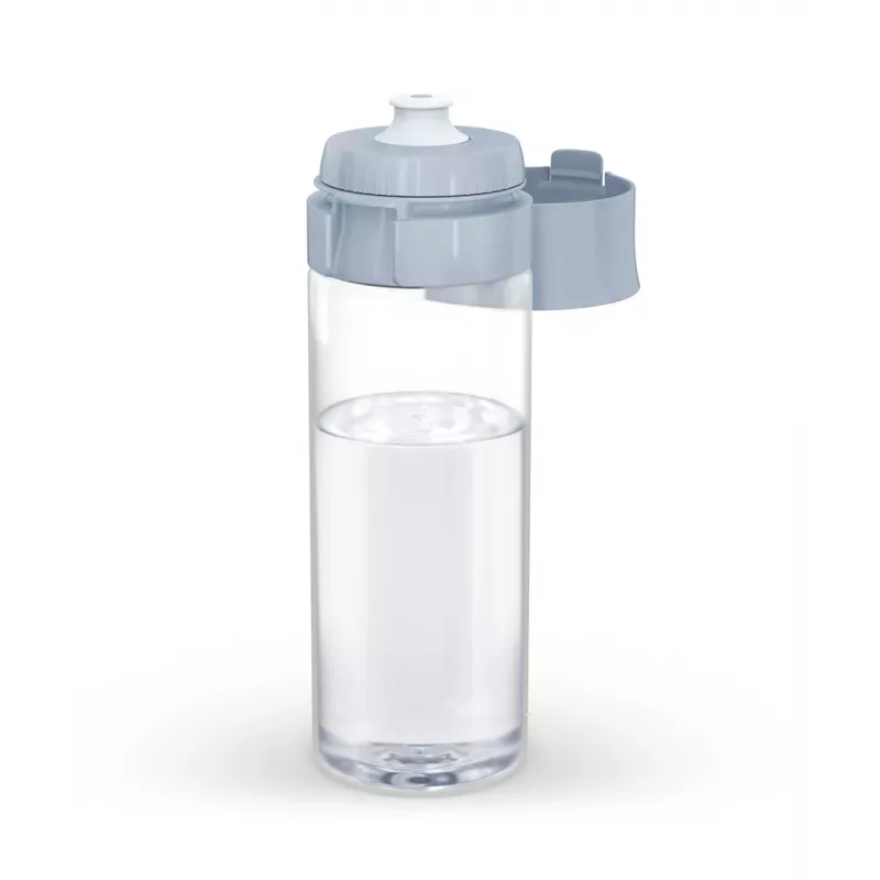 Butelka filtrująca BRITA Vital Pastel niebieski 600 ml z 2 filtrami MicroDisc, wolna od BPA, można myć w zmywarce